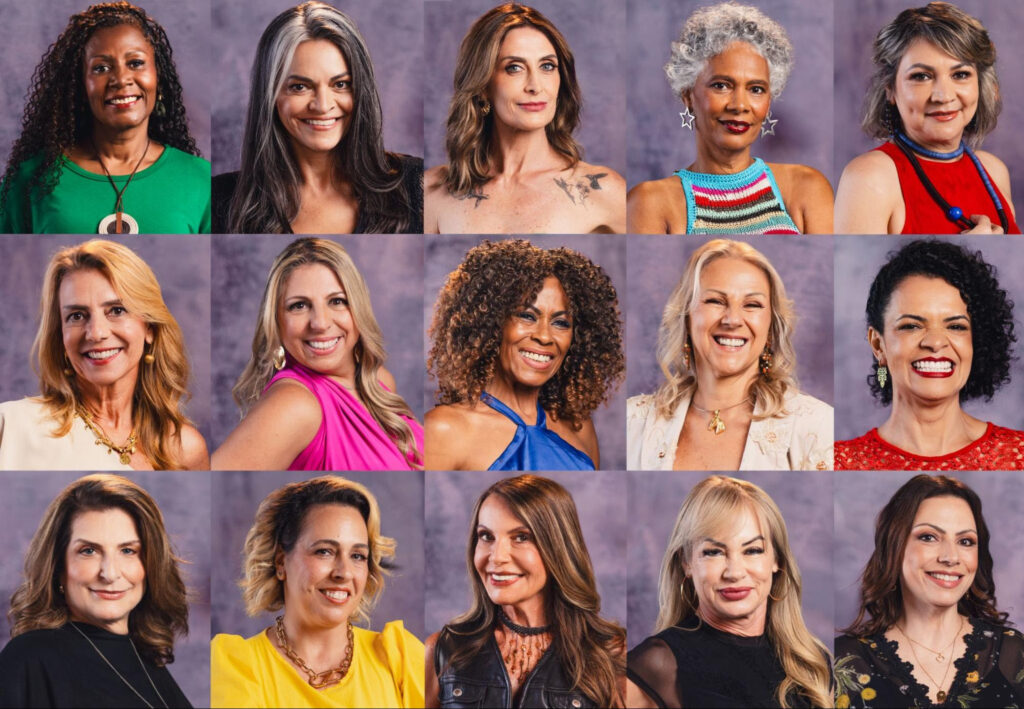 Foto de perfil das participantes de Casamento às Cegas 50+