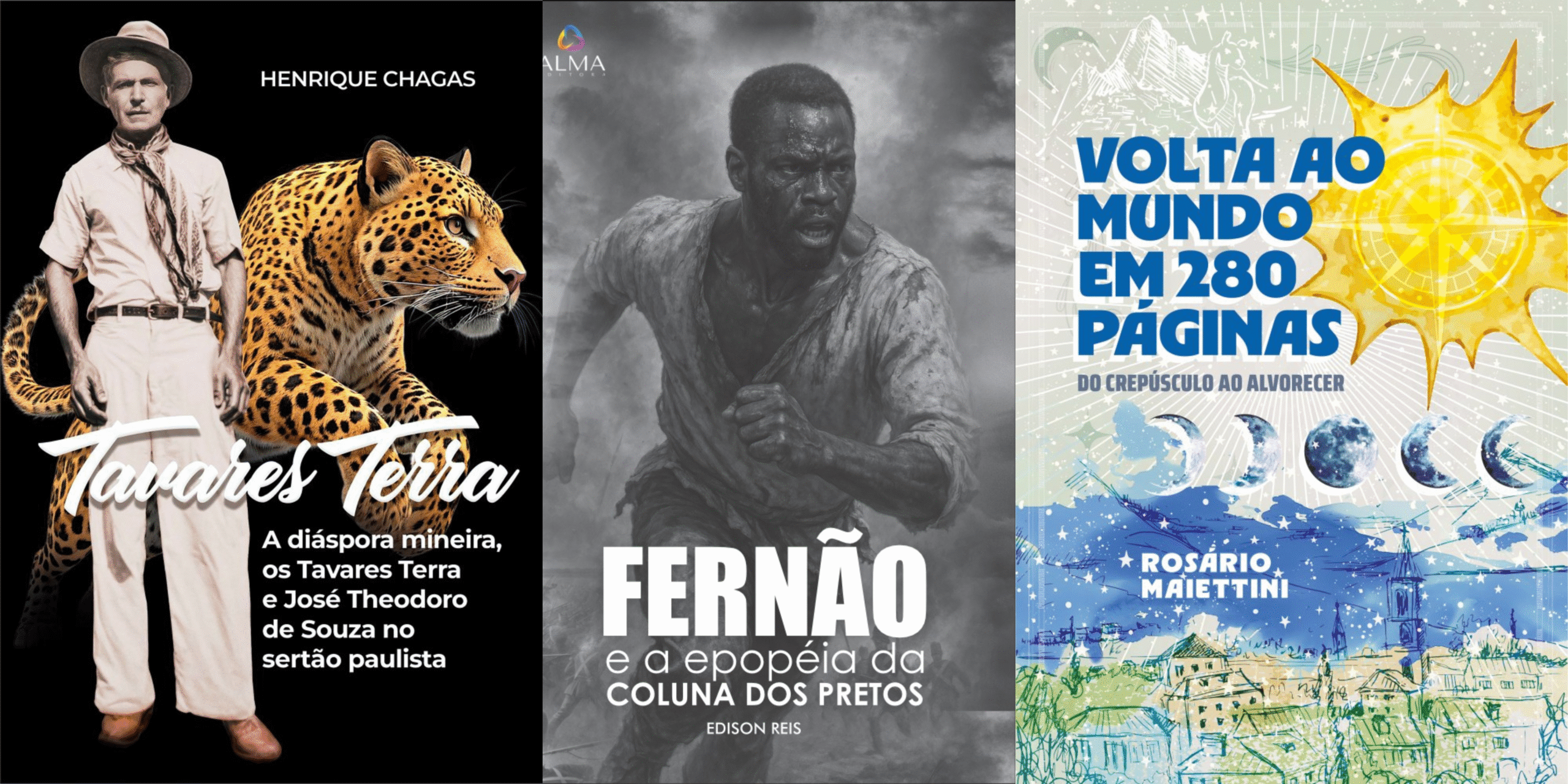 Capas: Divulgação: Grupo LC/ Agência de Comunicação