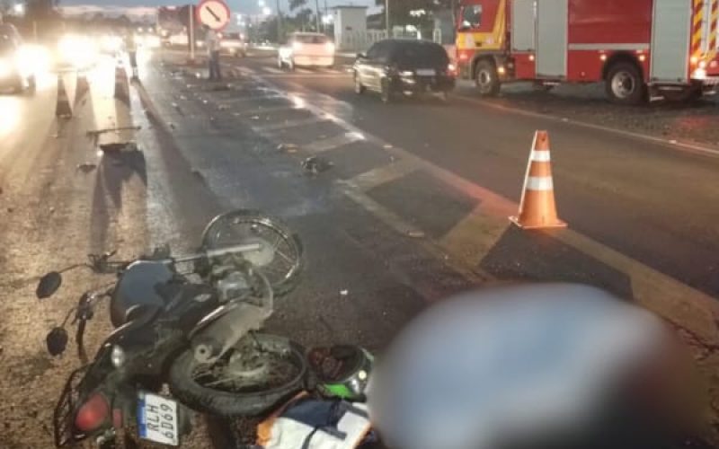 Trabalhador morre e motociclista fica ferido após acidente em Araquari/SC