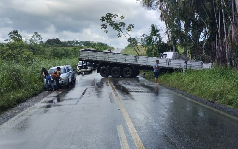 Acidente na BR-222 deixa um morto e um ferido em Bom Jesus do Tocantins, no Sudeste do Pará