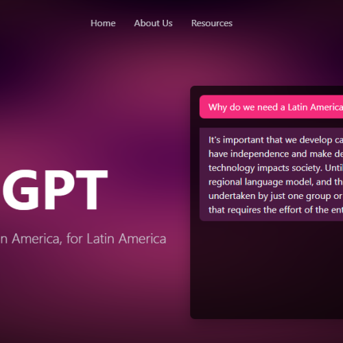 Foto: Divulgação/Latam-GPT