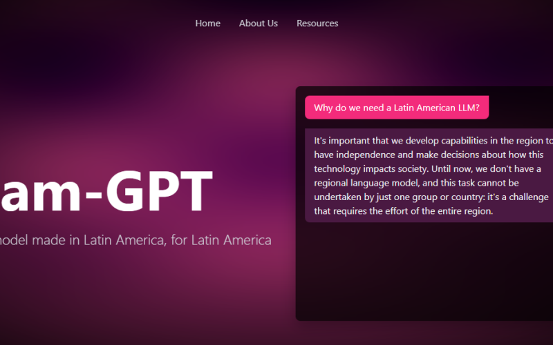 Foto: Divulgação/Latam-GPT