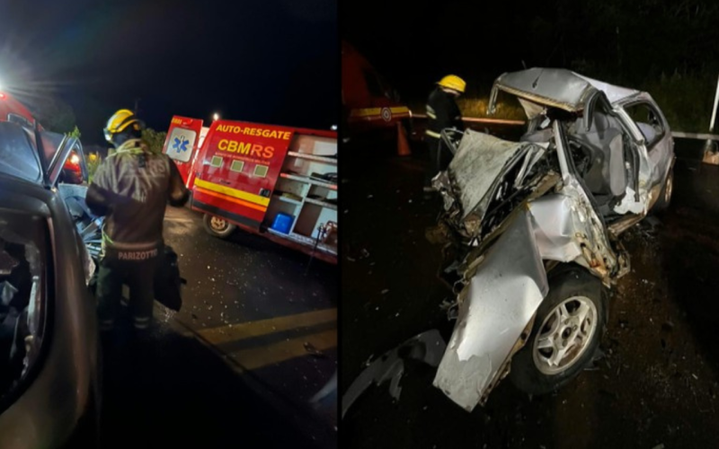 Foto: Corpo de Bombeiros Voluntários de Muitos Capões 
