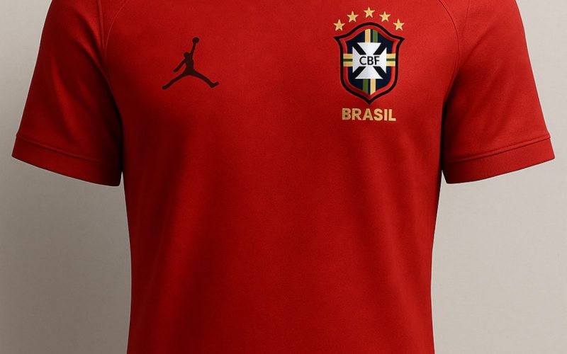Brasil deve adotar camisa vermelha como segundo uniforme na Copa de 2026, diz site