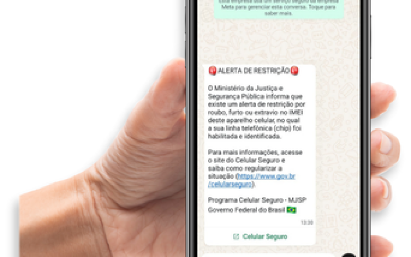 Mais de mil pessoas são notificadas no primeiro dia de alerta para celulares roubados